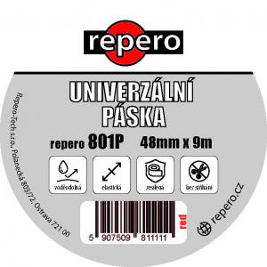 Repero 801P 48 mm x9 m red