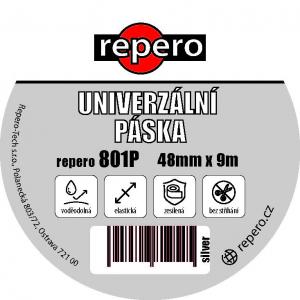 Repero 801P 48 mm x9 m silver